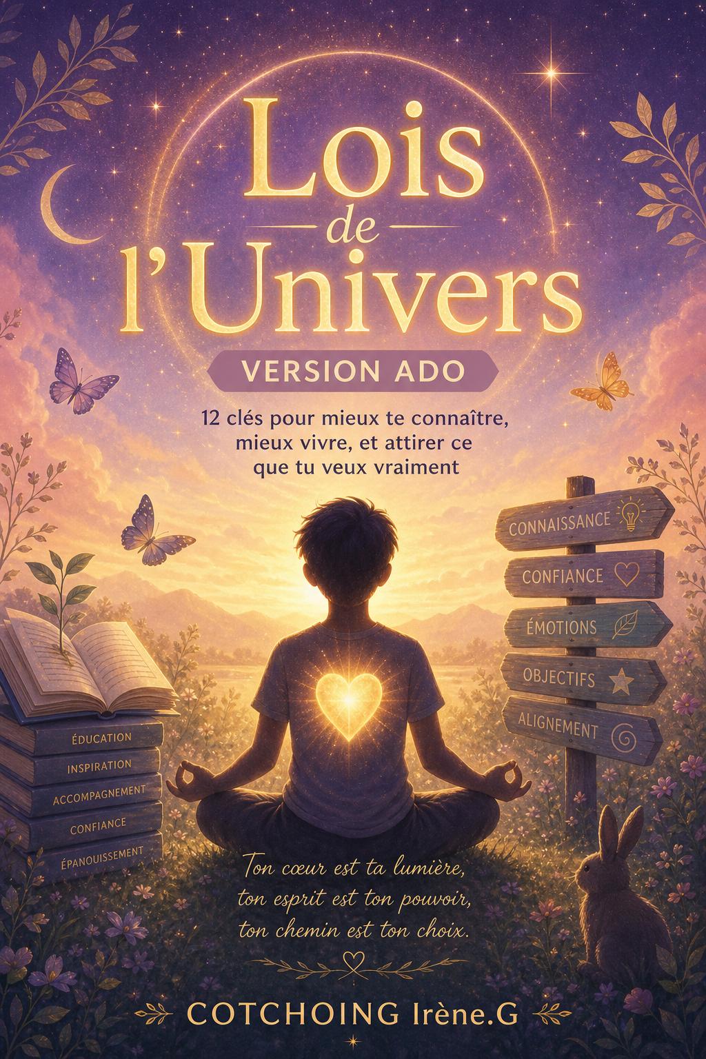 Couverture Les Lois de l'Univers – Version Ado